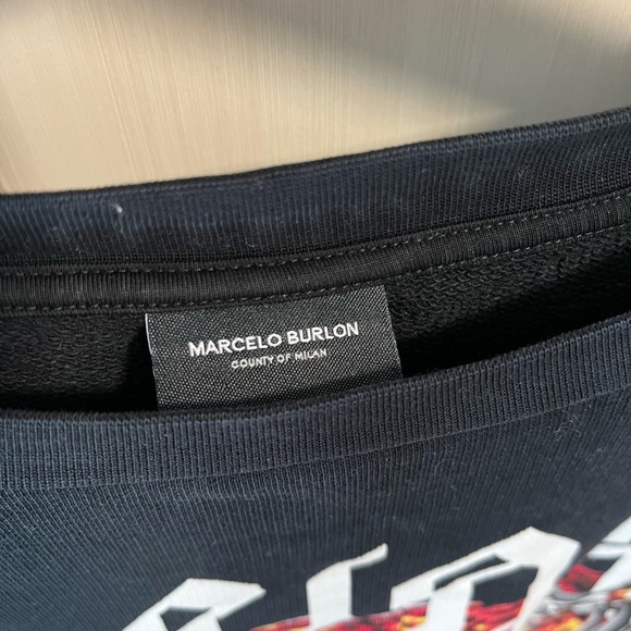 Marcelo Burlon ‘Feliciana’ Graphic Crewneck - Picture 5 of 9